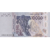 (343) West African States (Senegal) P718Kt - 10.000 Francs Year 2023